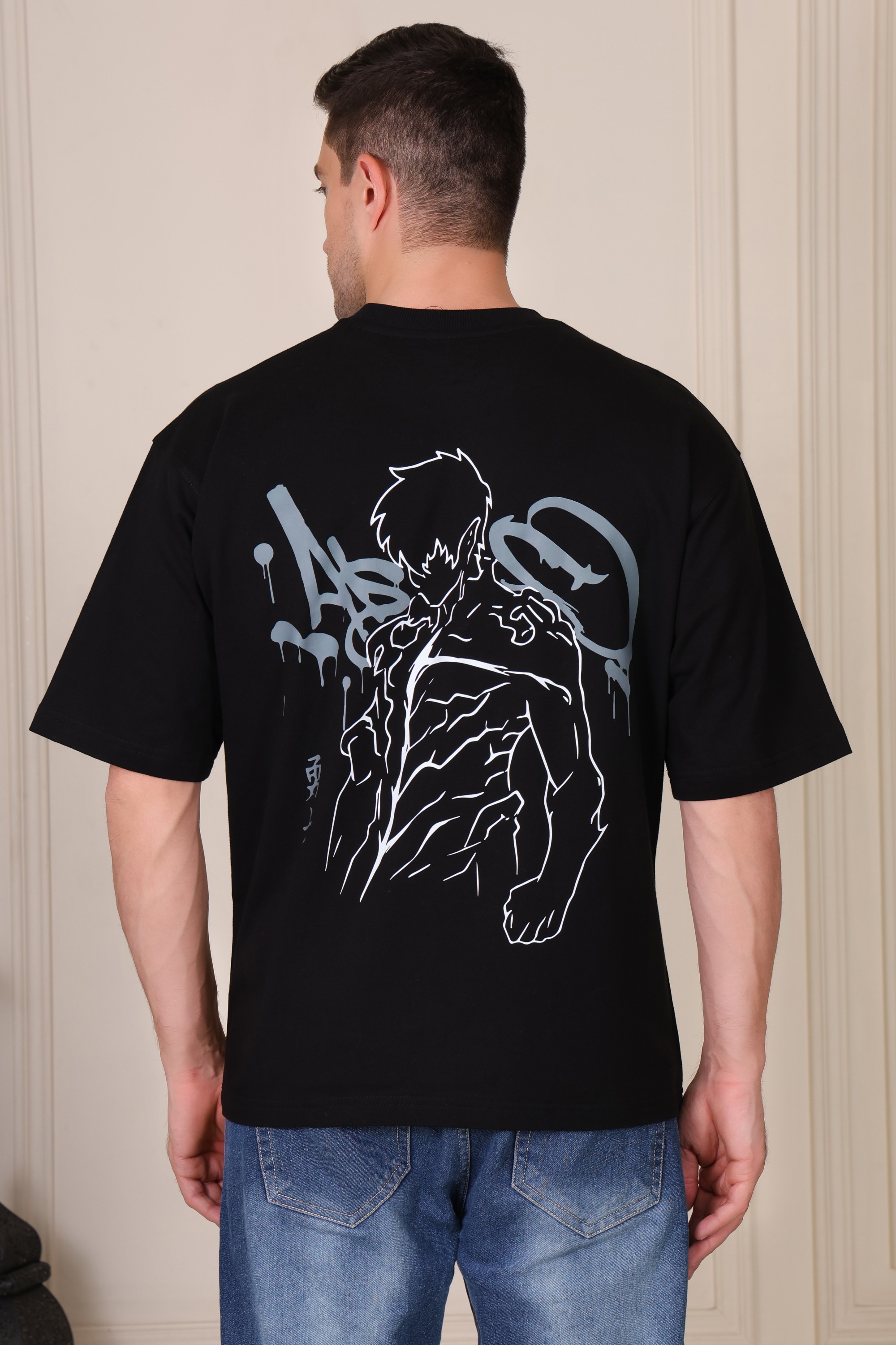 YUSHI WARRIOR Oversized T-Shirt — view 6