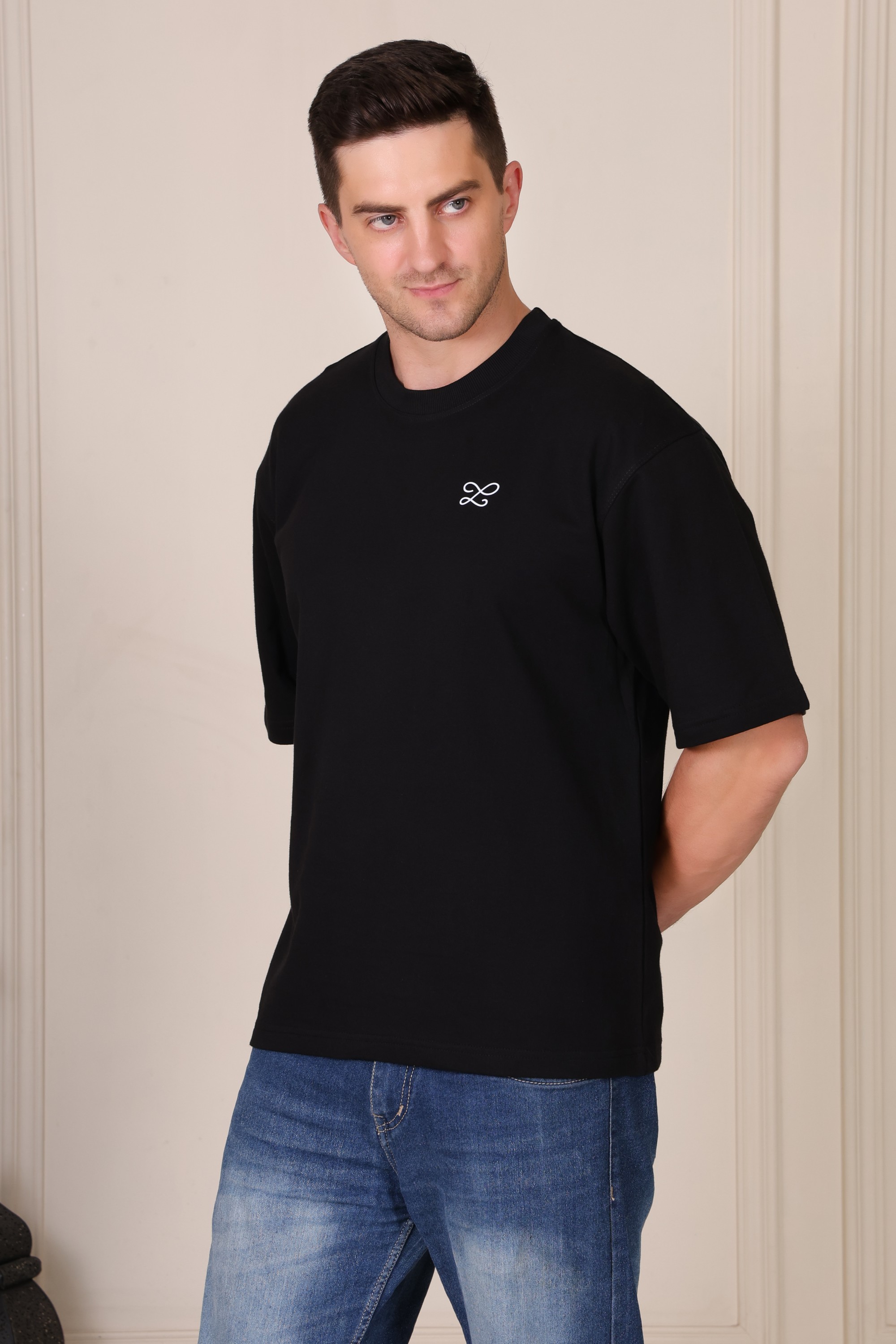 Skull & Flower Oversized T-Shirt — view 4