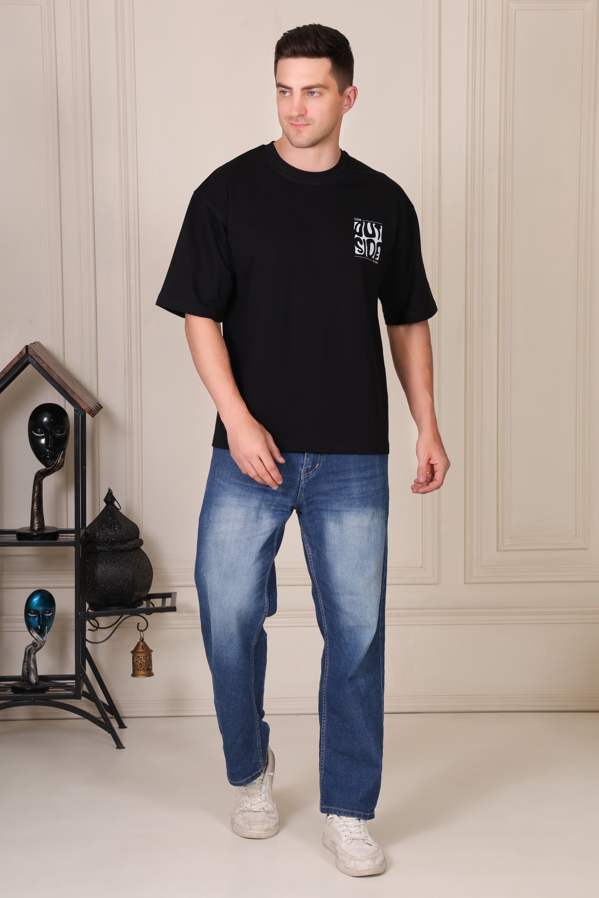 Think Outside the Box Oversized T-Shirt