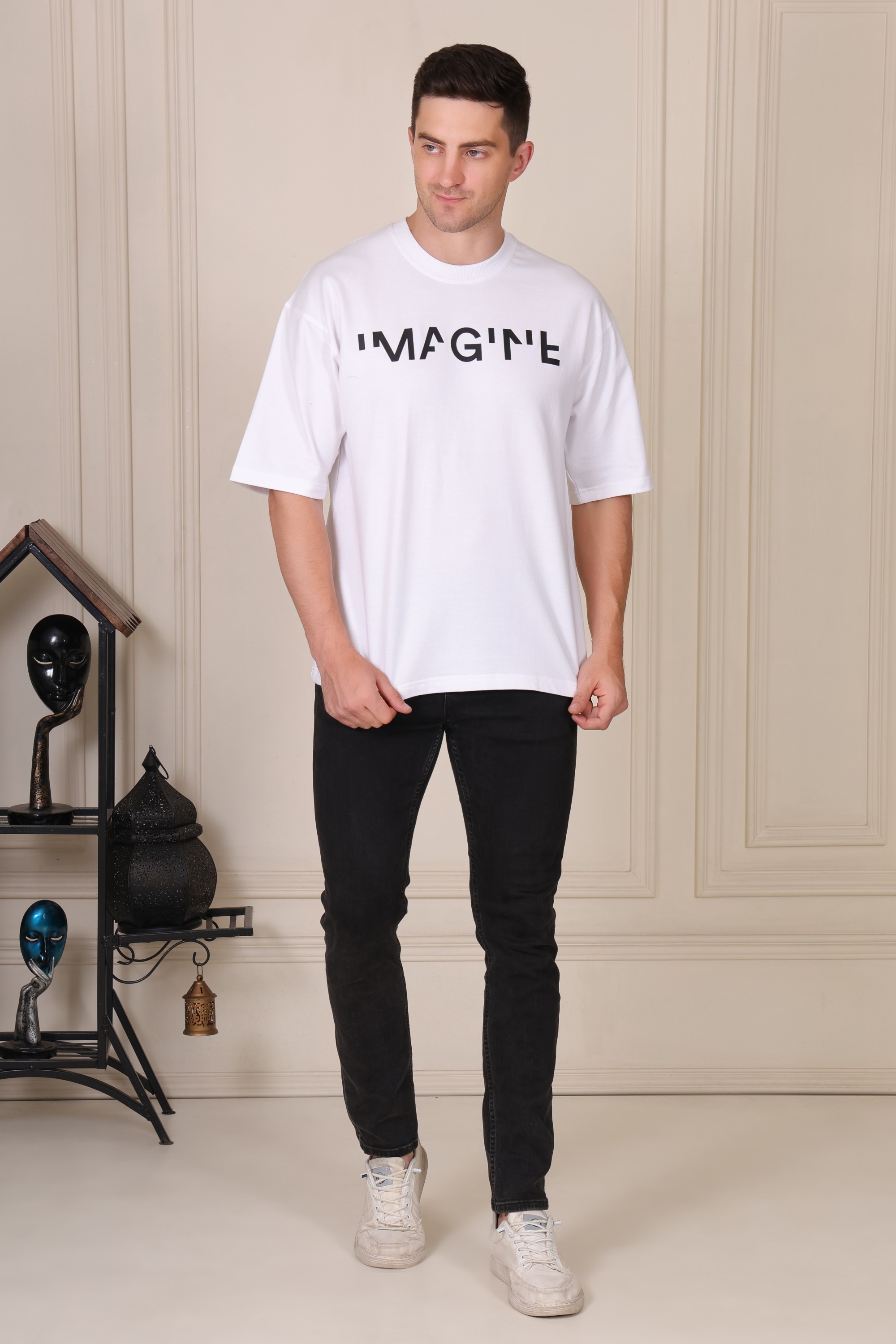 IMAGINE Design Oversized T-Shirt